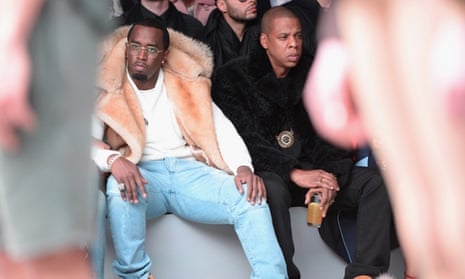 Money on their minds ... Sean “Diddy” Combs and Jay Z