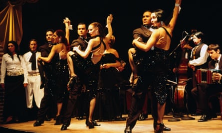 Argentine tango show, at La Ventana, Buenos Aires.