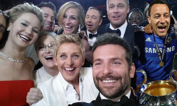 John Terry joins Hollywood celebrities in one of the many Photoshop pastiches of his infamous Champions League moment.