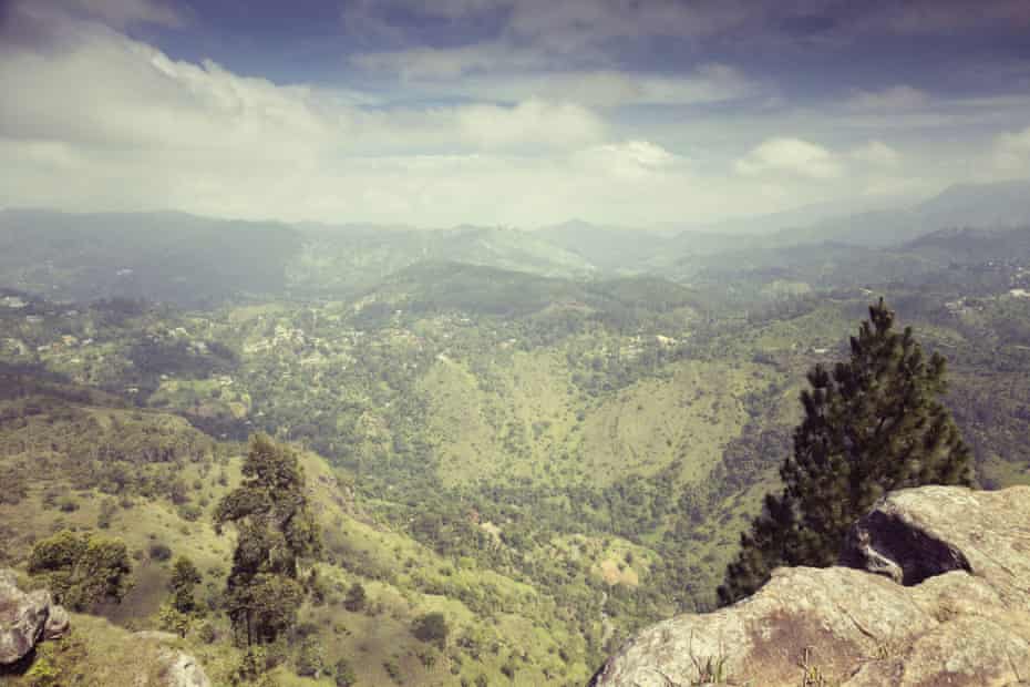 A view of Ella, Uva province, Sri Lanka.