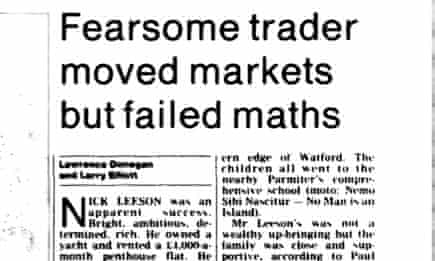 The Year We Hid Away Epub Download Twenty Years Ago Rogue Trader Nick Leeson Brought Down Barings