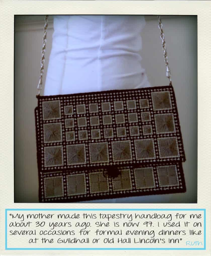 Textales hand stitched bag