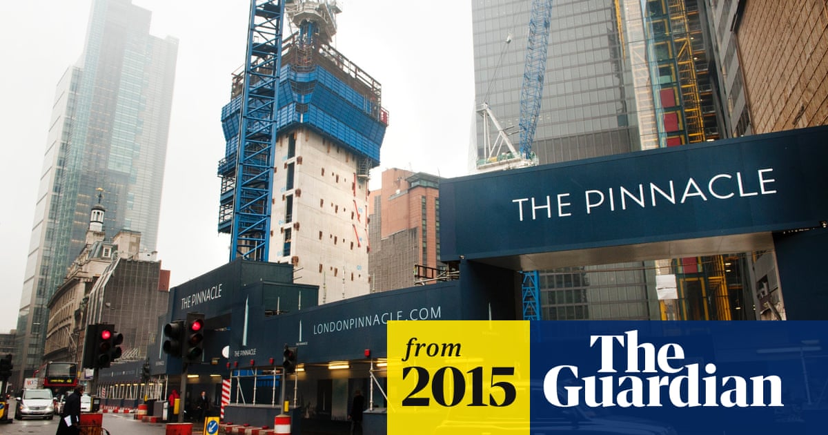 London S Half Built Pinnacle Set To Reach New Heights Real Estate The Guardian London S Half Built Pinnacle Set To Reach New Heights Real Estate The Guardian