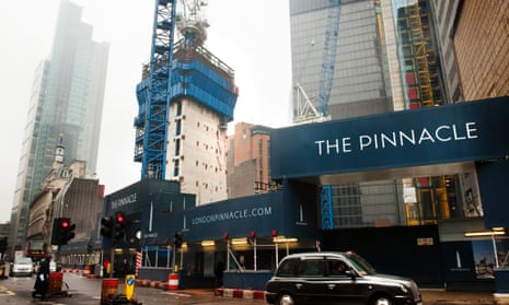 The Pinnacle, aka the Helter Skelter, quickly became known as the Stump when building stalled in 2012