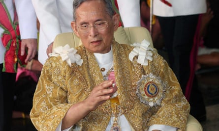 Thailand's revered king, Bhumibol Adulyadej.