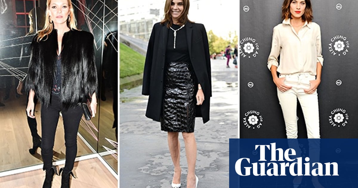 Denim Style Idols - Alexa Chung, Kate Moss & Jane Birkin, British Vogue