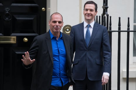 George Osborne meets Greek finance minister Yanis Varoufakis.