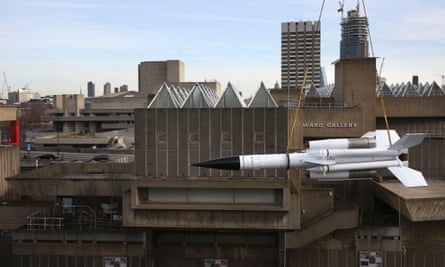 Cold War Missile Launcher Is Installed In Central London And Is Certainly Striking Exhibitions The Guardian