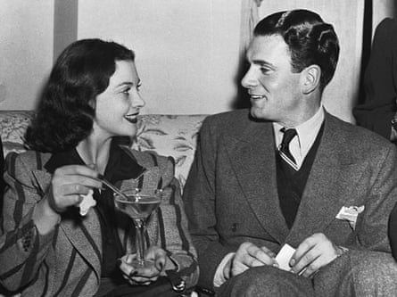 Vivien Leigh and Laurence Oliver in Atlanta for the premiere of Gone with the Wind/