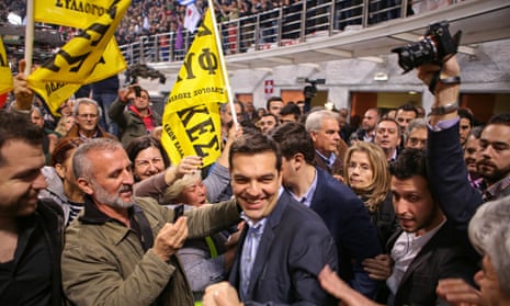 Alexis Tsipras, leader of Greek party Syriza