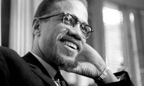 Malcolm X in Rochester, New York, 1965.