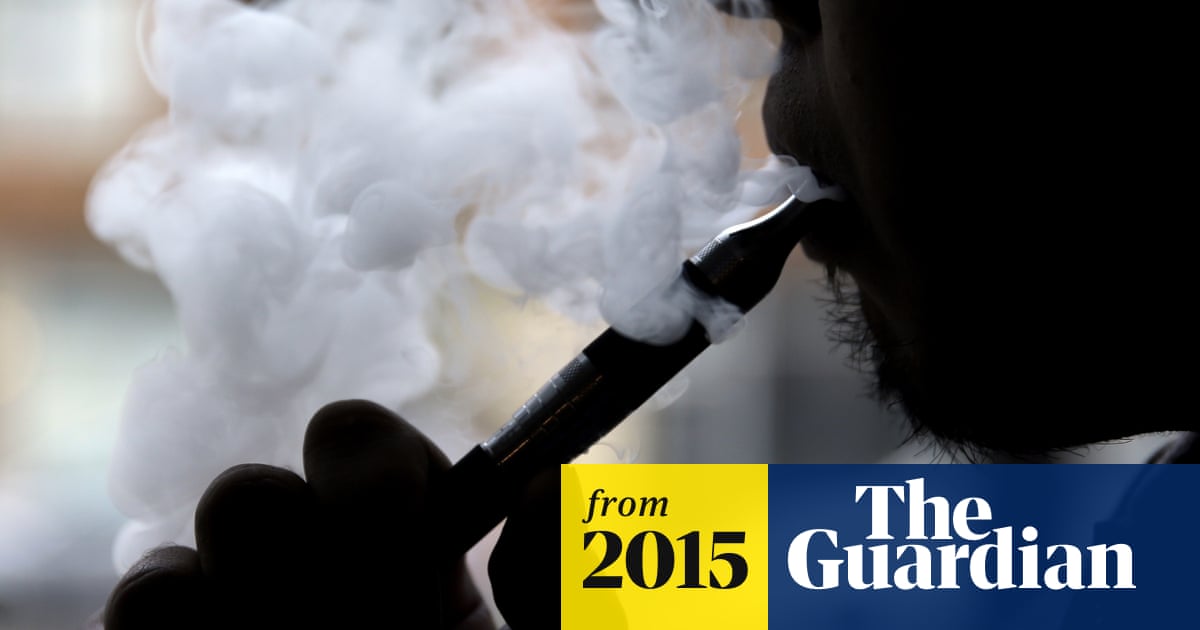 There's no evidence e-cigarettes are as harmful as smoking