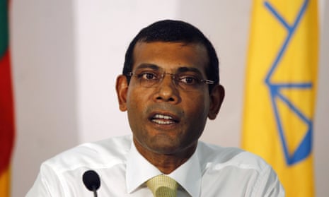 Former Maldives president Mohamed Nasheed.