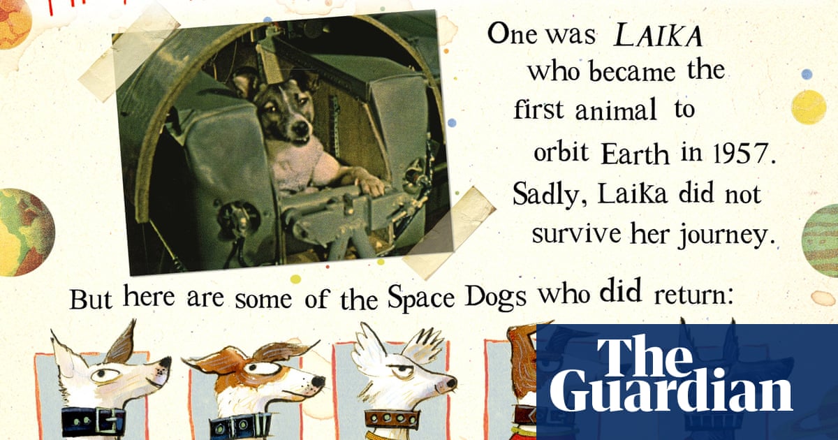How to draw… a dog in space | Children's books | The Guardian
