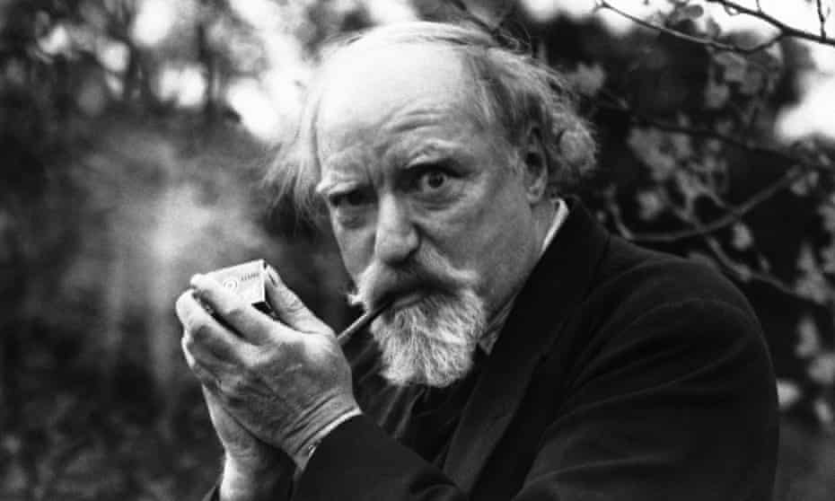 Augustus John, one of the official artists at the Paris peace conference, photographed in 1938