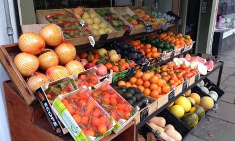 Fruit and veg in Camden