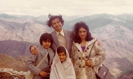 Sanjeev Bhaskar with his family in 1975.