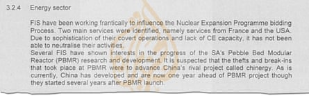 Extract from leaked document.