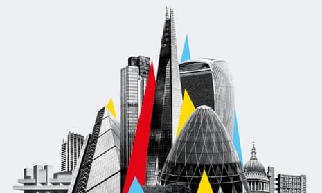 London skyline – composite