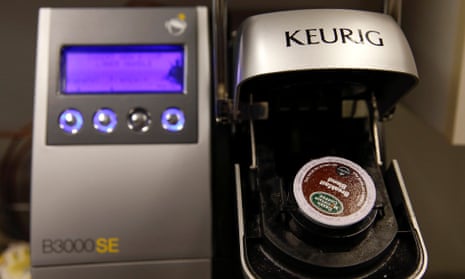 Sales of coffee pods for the slick single-serve machines like Keurig Green Mountain's Keurig, Nestle's Nespresso, and Starbucks' Verismo soared to $3.8 billion in 2014 from $234 million in 2009, Mintel market research data shows.