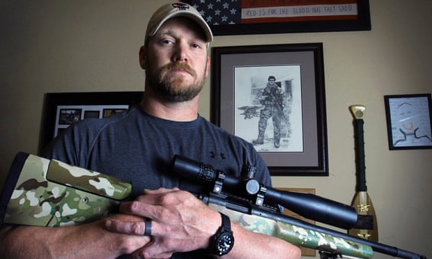 Chris Kyle, author of American Sniper and subject of a film of the same name.