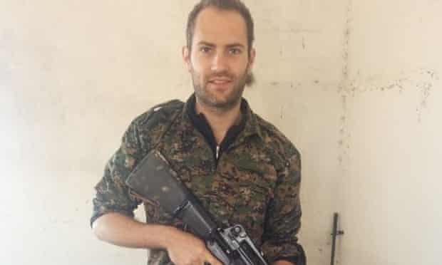 Macer Gifford, who is fighting against Isis