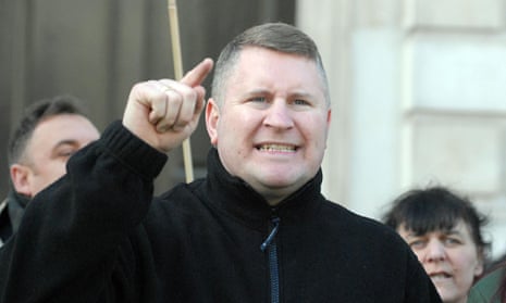 Paul Golding, the de facto leader of Britain First since its founder, Jim Dowson, quit.