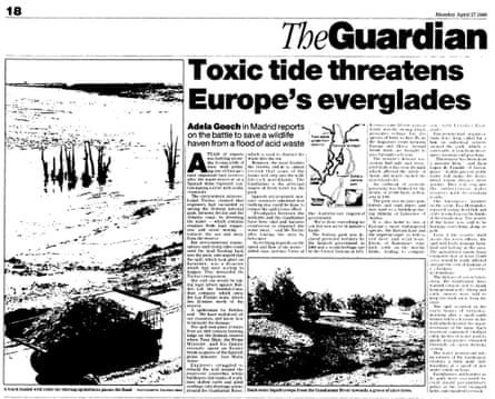Guardian story of the original disaster