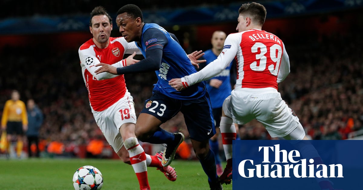 Arsenal v Monaco Champions League last16 first leg in pictures Football The Guardian Arsenal v Monaco Champions League last16 first leg in pictures Football The Guardian