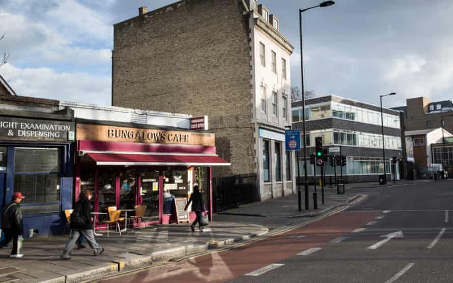 Bungalow's Cafe on Mare Street.