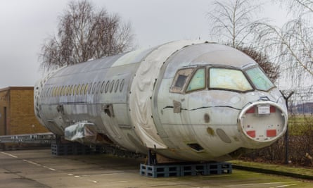 Former Tempelhof airport - abandoned plane
