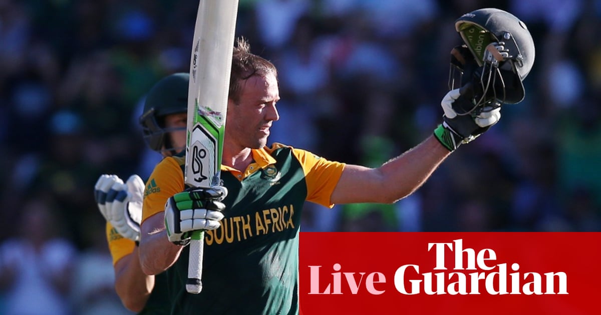 South Africa V West Indies Cricket World Cup As It