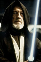 'Fairytale nonsense' … Alec Guinness in the first Star Wars film.