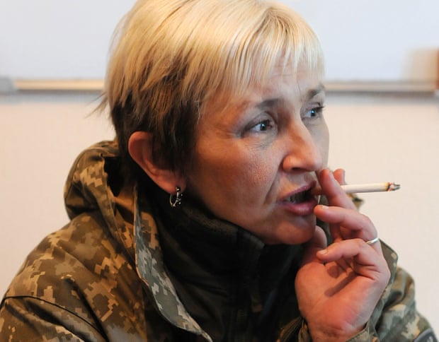 Mama Tanya, one of the women fighting in eastern Ukraine