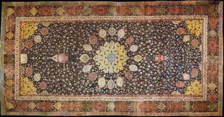 The Arbadil Carpet, c1540, by an Iranian master, at London's V&A Museum.