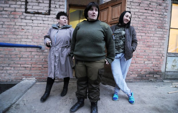 Lesya and Dasha, on the frontline in Ukraine