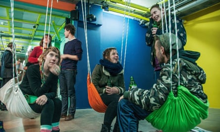 Swing low … Showroom Mama is a hub for the modern arts scene in Rotterdam