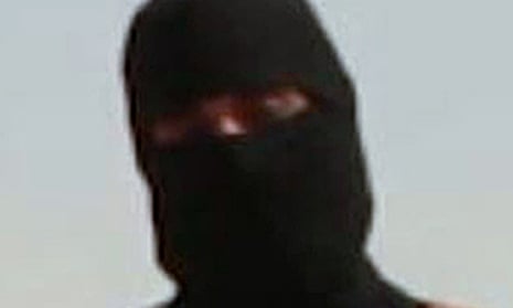 'Jihadi John' in Isis video footage.  