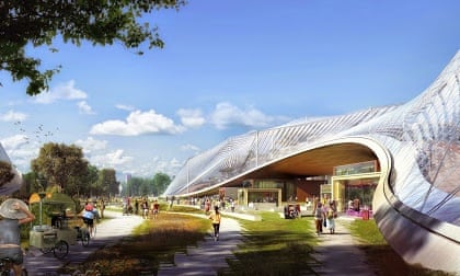 Google's new headquarters: an upgradable, futuristic greenhouse |  Architecture | The Guardian