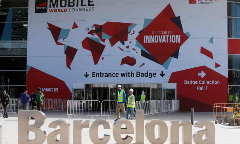 The Mobile World Congress is being held in Barcelona 2-5 March 2015.