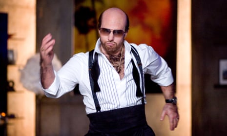 Tom Cruise as Les Grossman in Tropic Thunder, a role for which he wore a fat suit