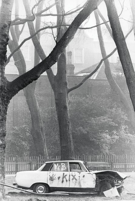 A car near Hampstead Heath tagged by Kix (AKA Lee Thompson) and Mr B (AKA Mike Barson), both of whom went on to be members of the band Madness.