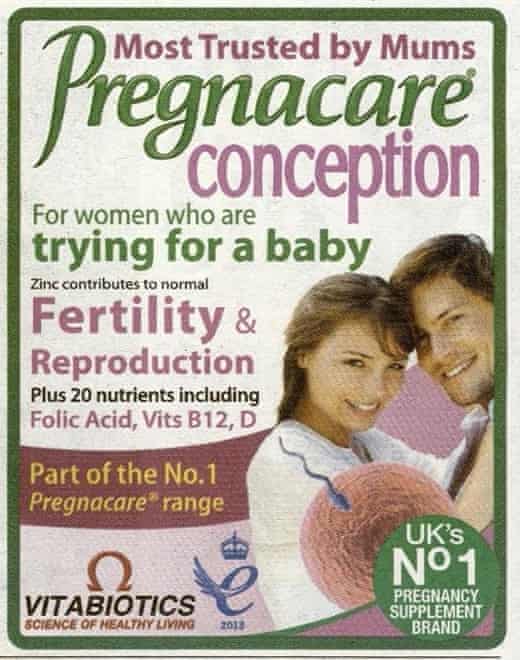 Asa Bans Advert Implying Vitamin Pills Could Help Women Conceive Advertising Standards Authority The Guardian Asa Bans Advert Implying Vitamin Pills Could Help Women Conceive Advertising Standards Authority The Guardian