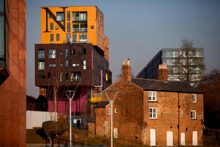 The CHIPS building, designed by Will Alsop, in New Islington.
