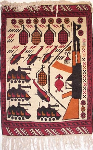 Afghan war rugs Afghan war rugs