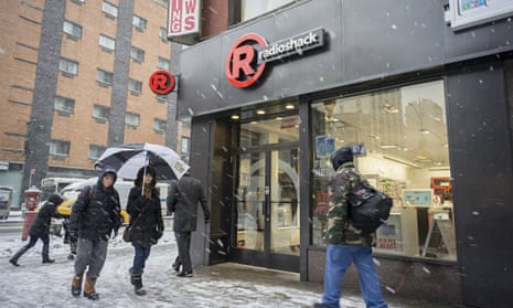 A RadioShack store in Chelsea in New York