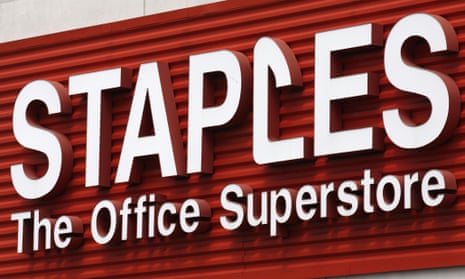 Staples to buy rival office supplier Office Depot in 6.3bn deal