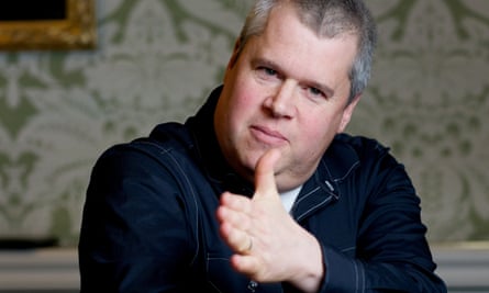 Daniel Handler in Dublin. Photograph by Patrick Bolger for the Guardian
