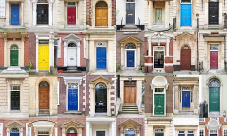 Front doors in Britain