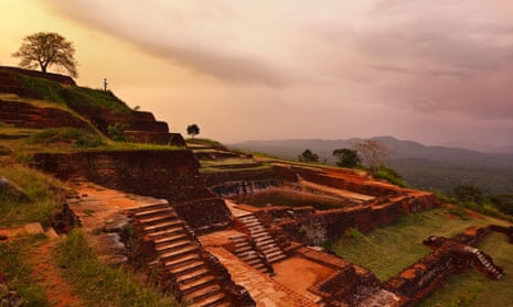 The ancient Sigiriya fortress